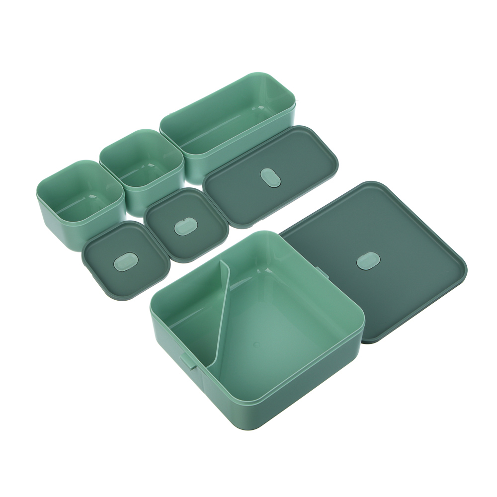 Ланч-бокс двухуровневый, премиум, полипропилен - #5