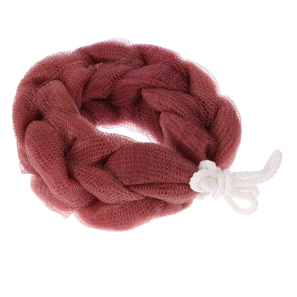 Мочалка косичка тм ЮL банная, полиэтилен, 70гр, 4-6 цветов - #6