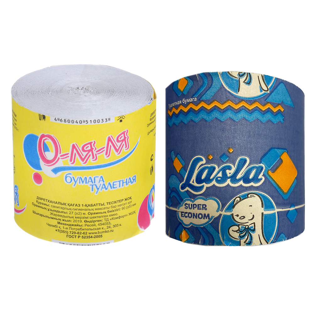 Туалетная бумага О-ля-ля/Lasla, 1шт - #1