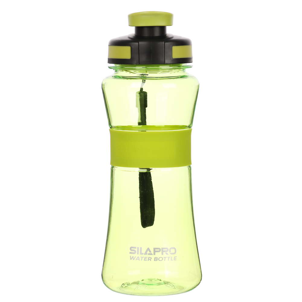 SILAPRO Спортивная бутылка с сеточкой 22х8см, 700мл, силикон, PC - #2