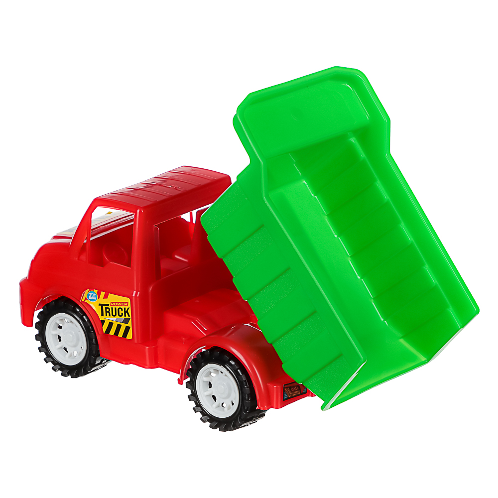 ИГРОЛЕНД Игрушка камазик, пластик, 11x23x13 см, 4 дизайна, для детей 3+ - #4