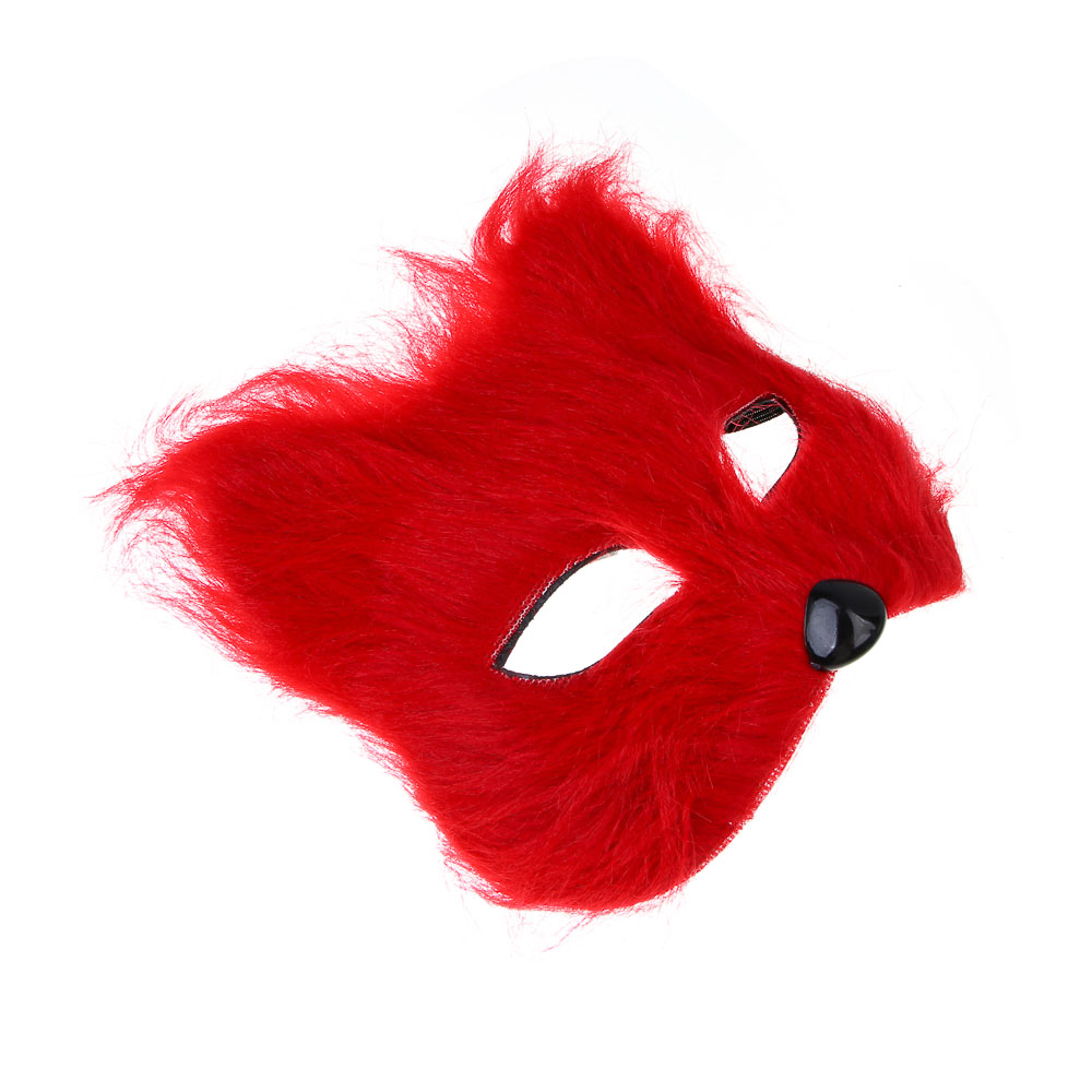 СНОУ БУМ Маска карнавальная, 17х16см, пластик, ткань, 4 дизайна - #3