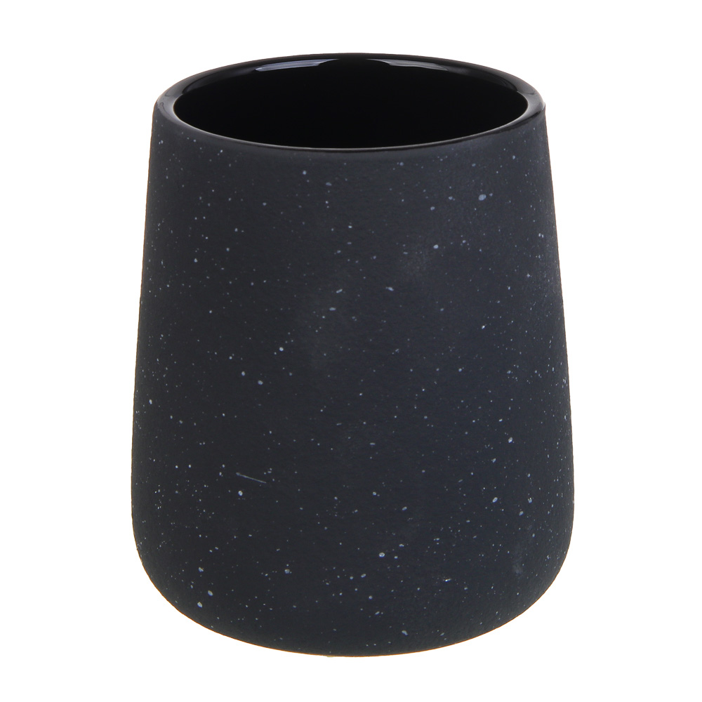 Стакан для ванной комнаты тм VETTA Крошка, 400 мл, 10,5x9x9 см, керамика, 2 цвета - #1