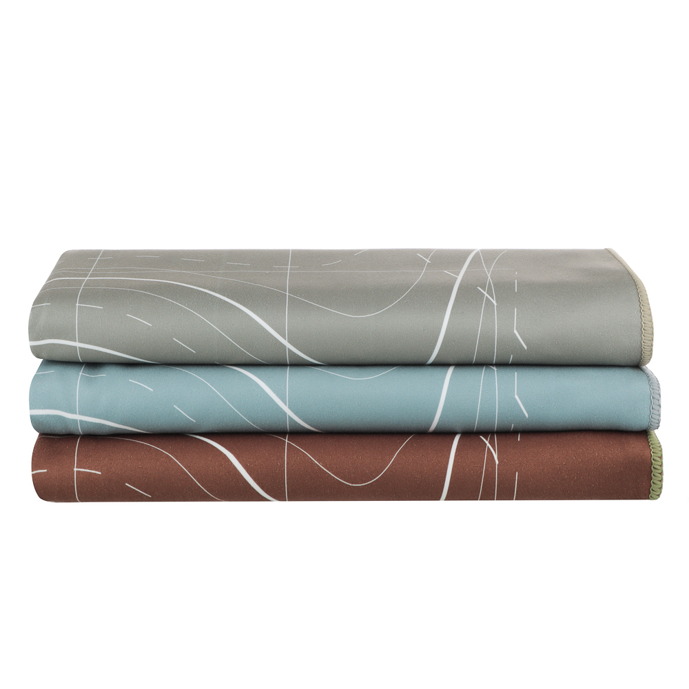 BY РУССКИЕ СУПЕРГЕРОИ Полотенце быстросохнущее из микрофибры, 70х130см, 100% полиэстер, 3 дизайна - #1