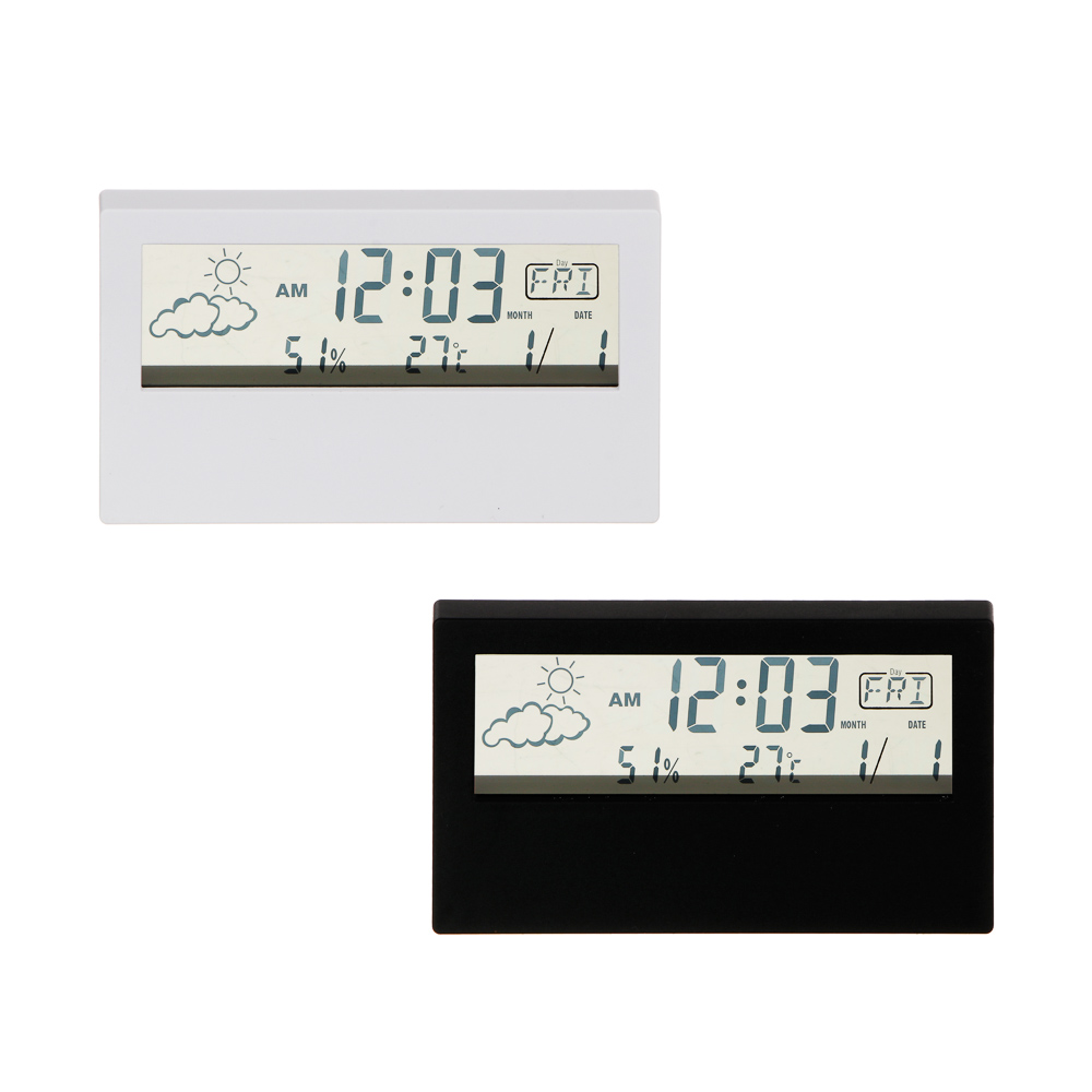 LADECOR CHRONO Будильник электронный, 13,3x7,5x3,3 см, 1xAAA, пластик, 2 цвета - #1