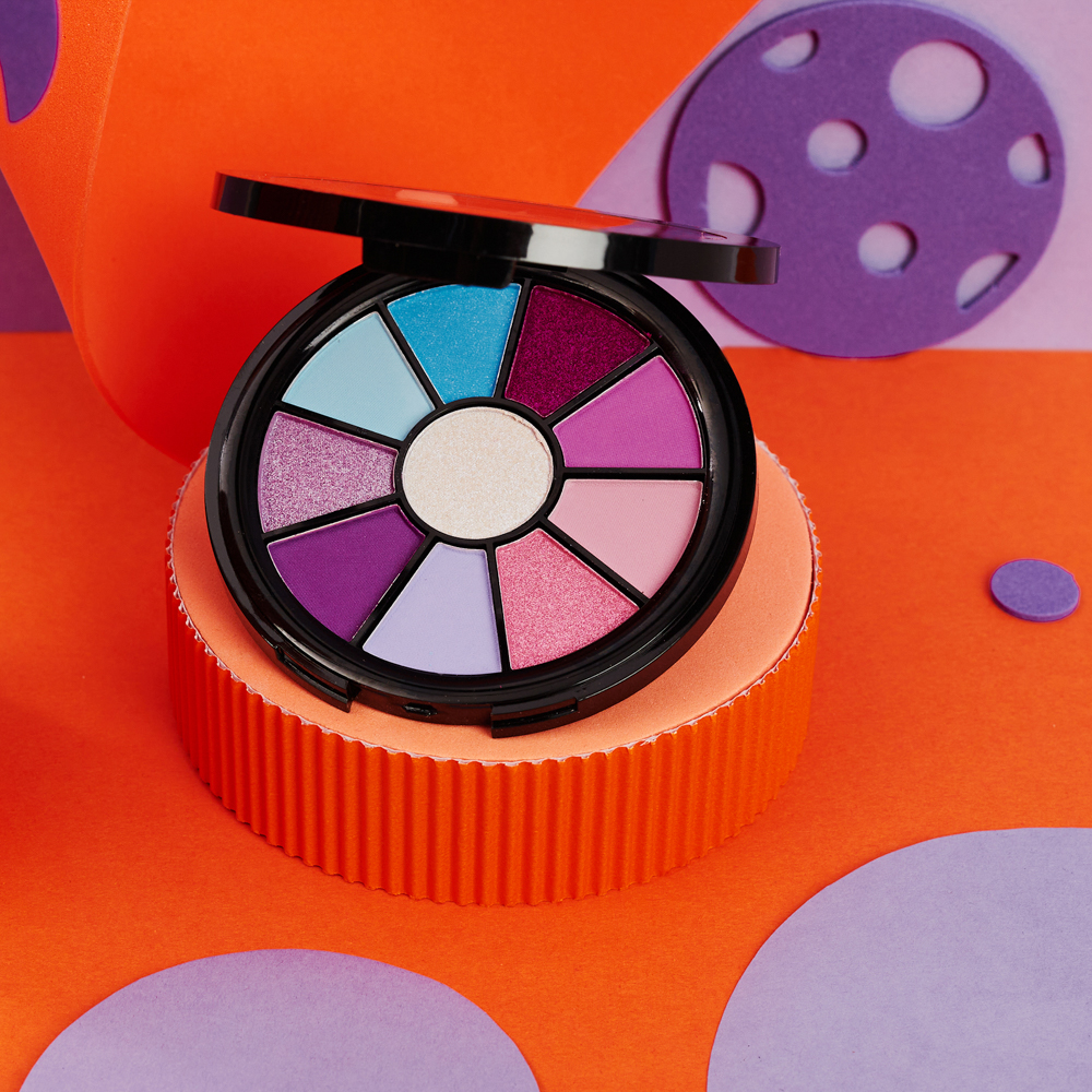 BY ЮНИLOOK Тени для век 10-цветные, 10 гр, 3 тона - #15