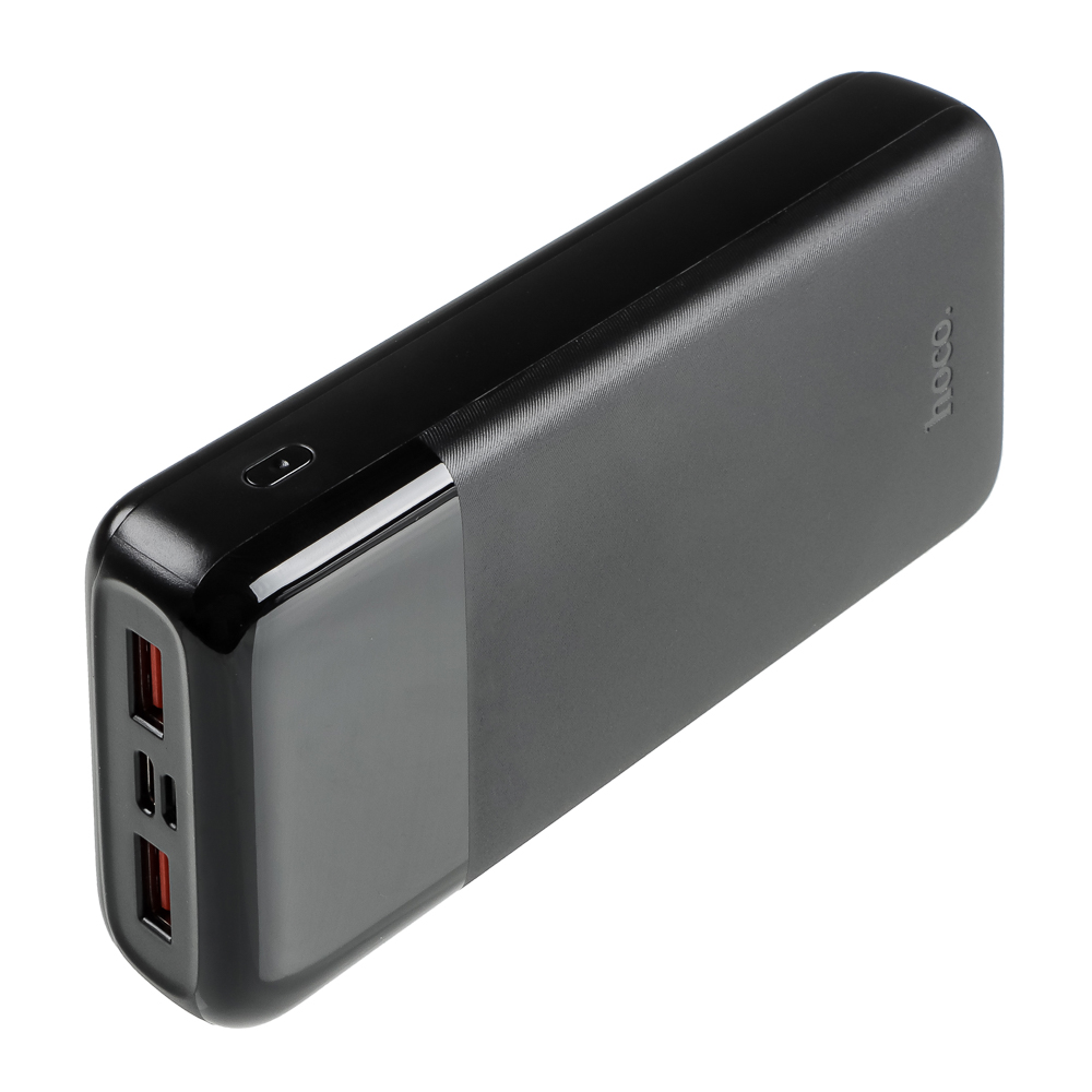 hoco. Аккумулятор мобильный модель J121A, 20000 мАч, дисплей 22,5W, цвет: черный - #5