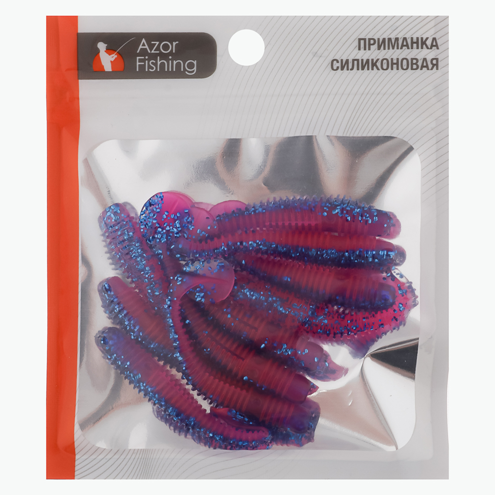 Приманка силиконовая тм AZOR FISHING, 65мм, 10шт - #13