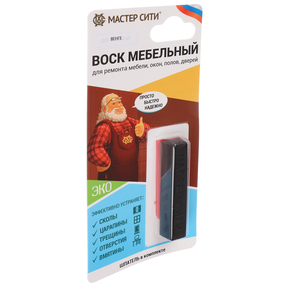 Воск мебельный мягкий (блистер), Венге, 307 - #4