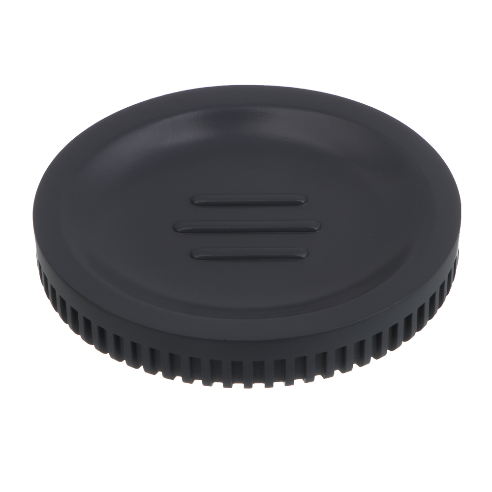 Мыльница тм VETTA Модена, полирезин, серый, 10x8x2см - #3