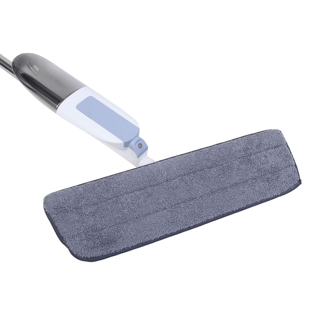 VETTA Швабра с распылителем и насадкой из микрофибры, ручка 118 см нерж. сталь 41x12см - #6