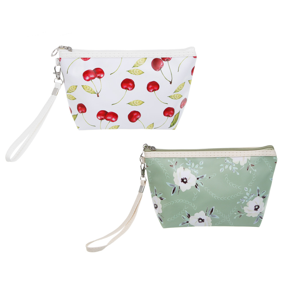 Косметичка трапеция тм ЮL Printemps 22x14,5x6,5 см, ПВХ, 2 дизайна - #1