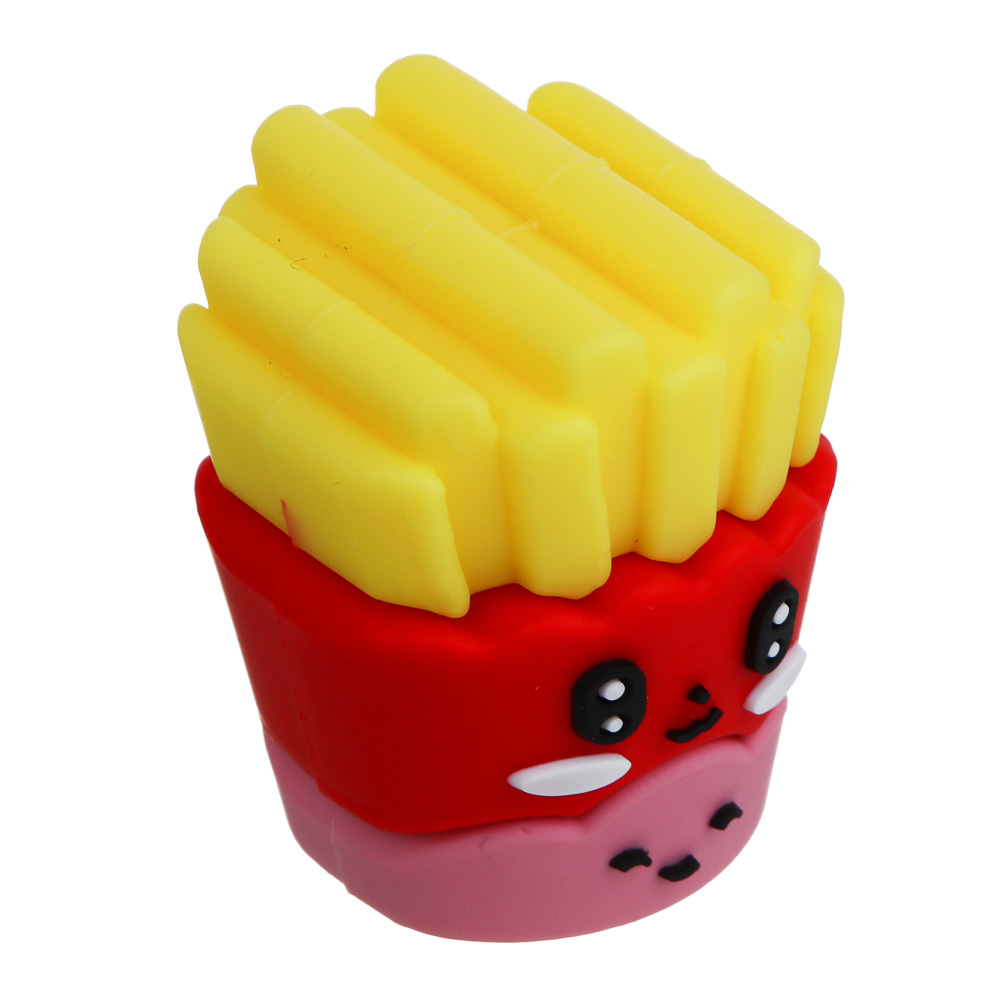 Точилка фигурная "Фаст-фуд", 3,5х3х3см, 1 отверстие, PVC, 2 дизайна - #3