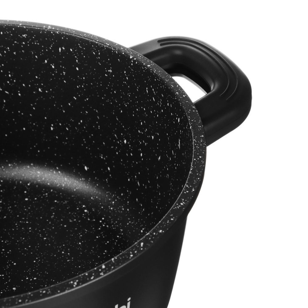 SATOSHI Лион Набор посуды 6пр, кастрюли с крышками 20/24/26см, 2,4/4,5/5,3л. индукция - #3