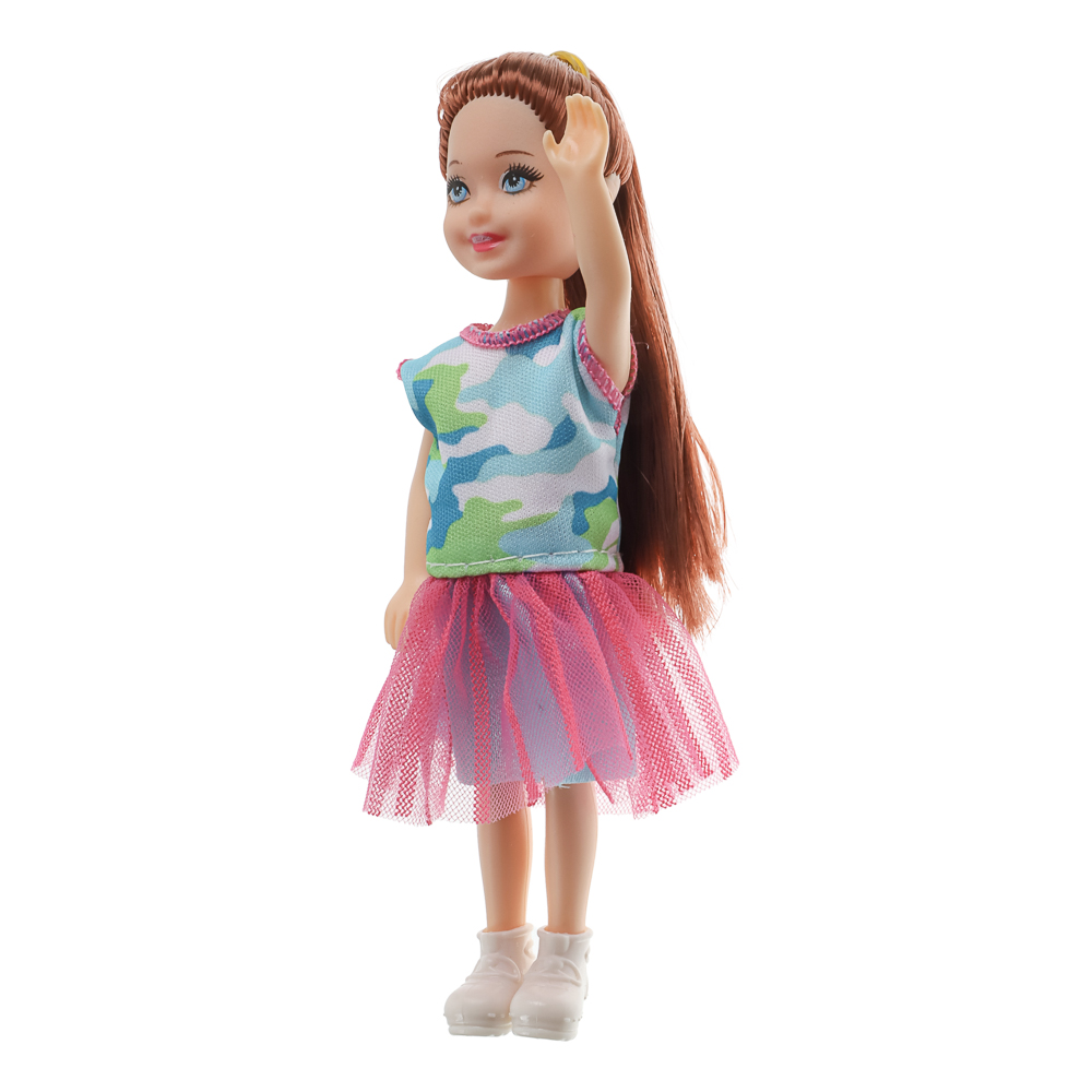 ИГРОЛЕНД Кукла шарнирная 28 см с дочками и акс., PVC, ABS, полиэстер, 23х6х32 см - #9