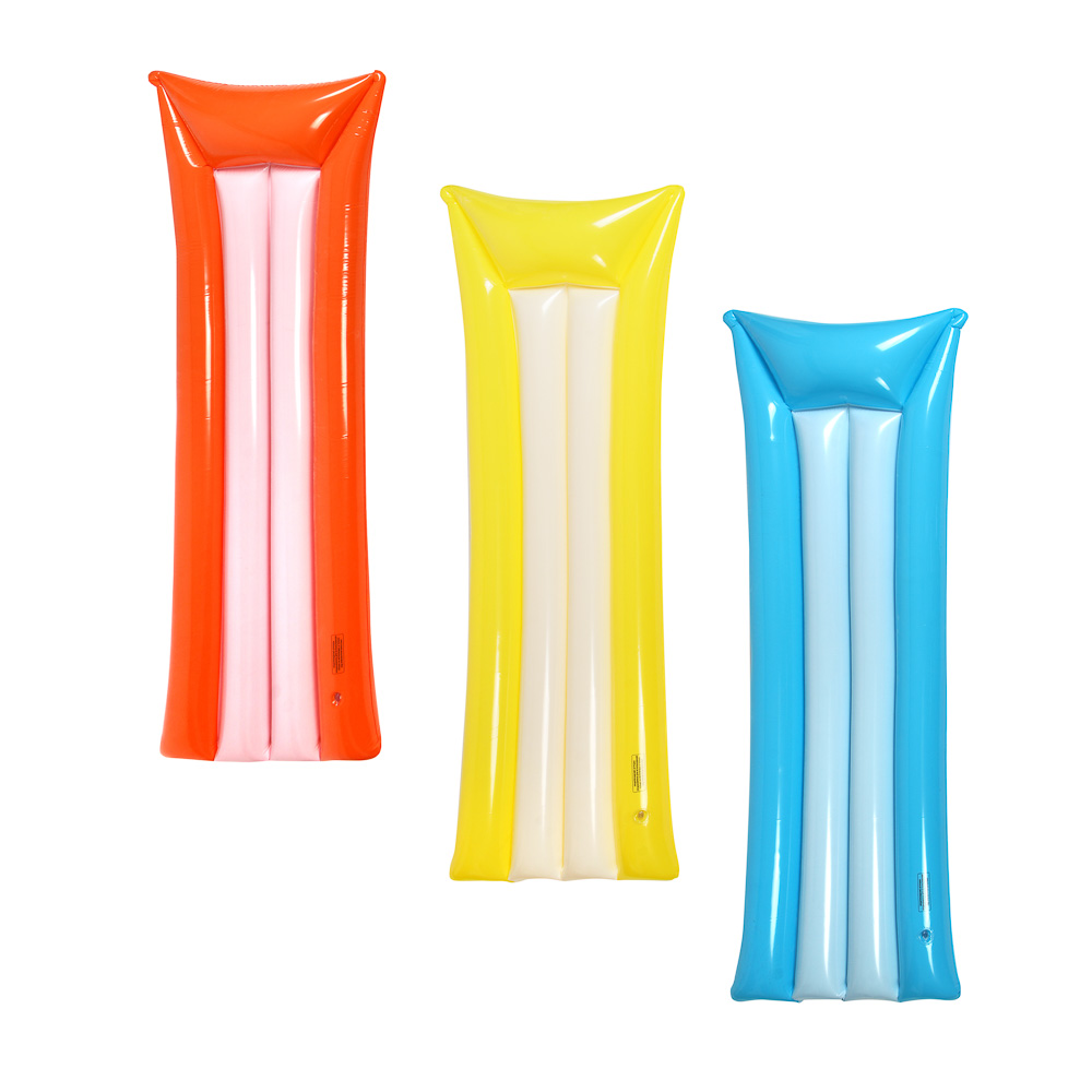 Матрас надувной "Яркое лето", тм BY SPORT, 183х68см, ПВХ 0.18мм, 3 цвета - #1