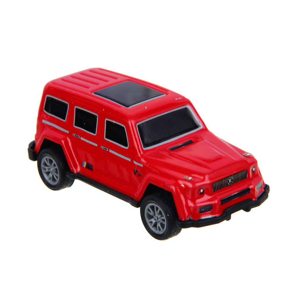 ИГРОЛЕНД Машинка "Внедорожник", инерция, металл, 12х3х14,5 см, 12 дизайнов - #5