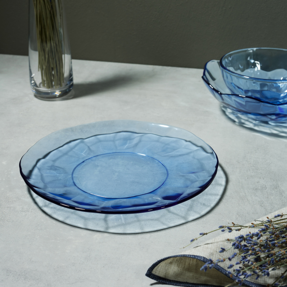 Fancy Diamond Тарелка обеденная 20см, стекло - #4