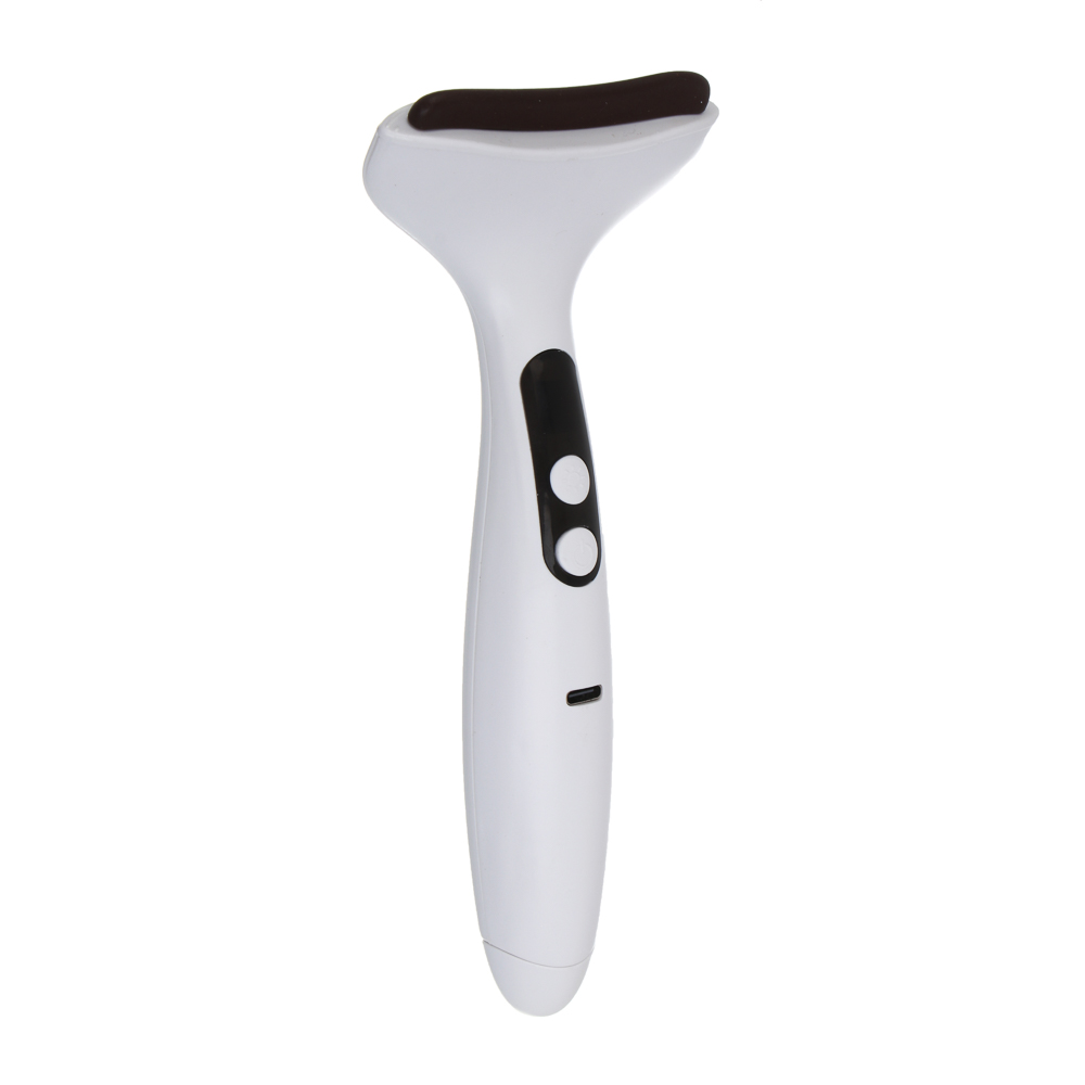 LEBEN Массажер для лица Гуаша, 2 режима, 1500мАч, белый - #3