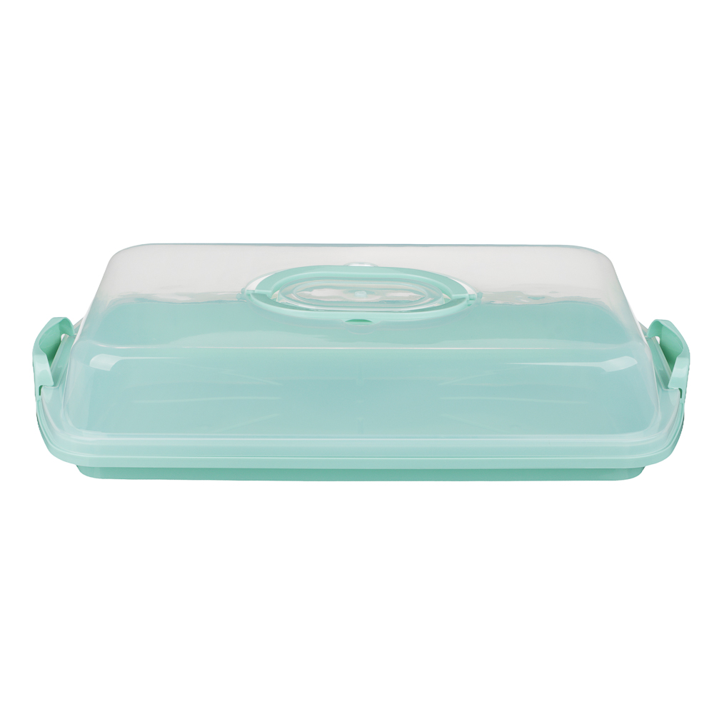 Контейнер-хлебница, прямоугольный, 45*29*8,5см, 2 цвета, пластик - #3