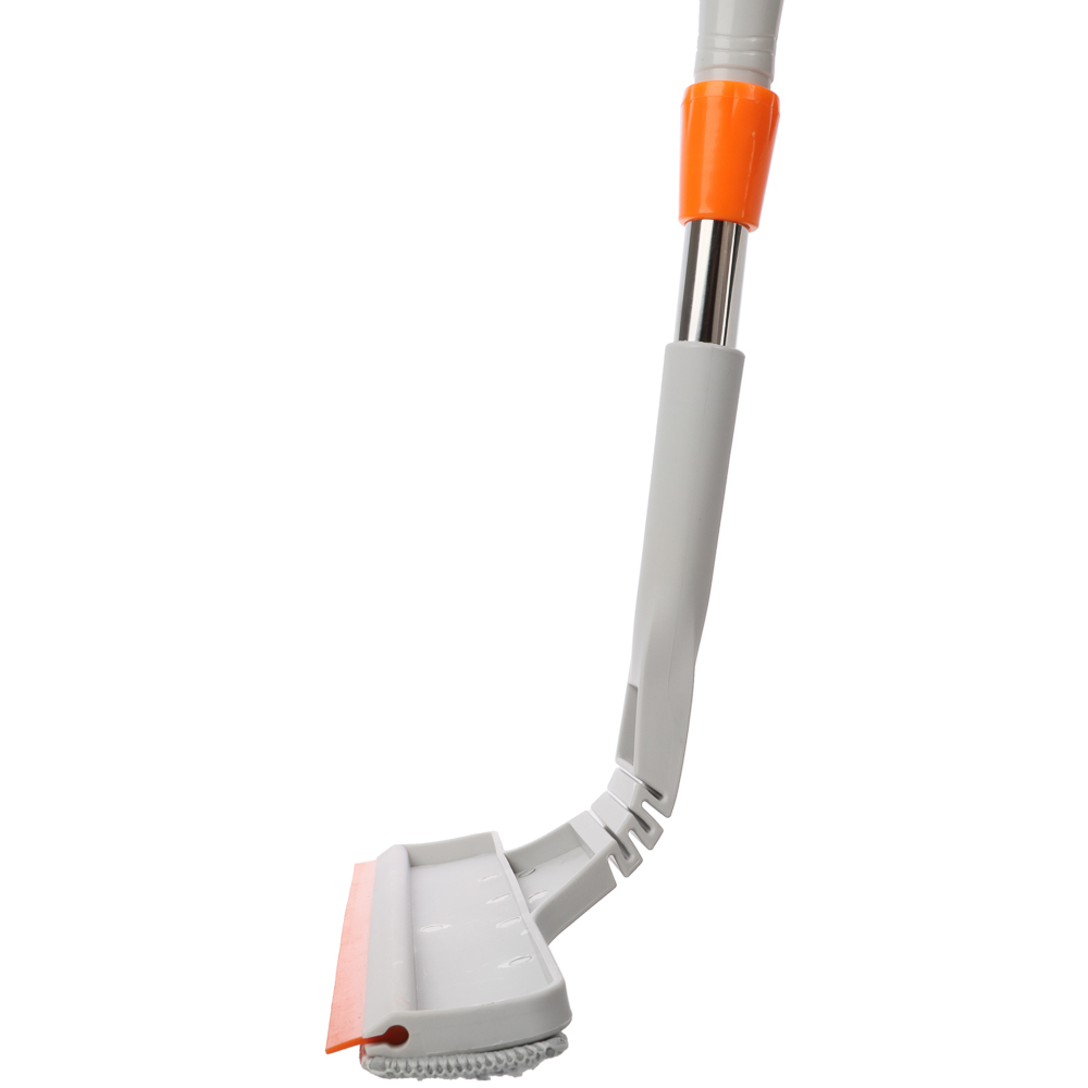 Окномойка телескопическая тм Vetta 75-116 см, водосгон 28х6 см, полипропилен, нерж.сталь, микрофибра - #6