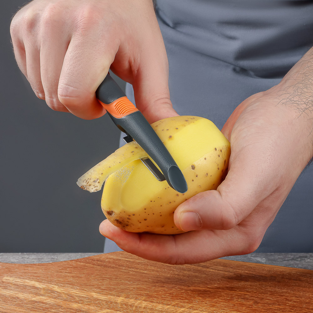 SATOSHI Фрей Овощечистка вертикальная 18см, нерж.сталь - #8