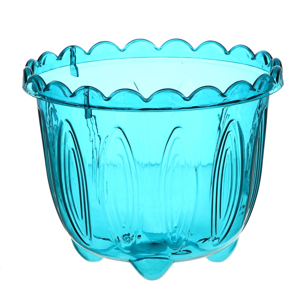 INBLOOM Кашпо 10х13см прозрачное, РР - #2