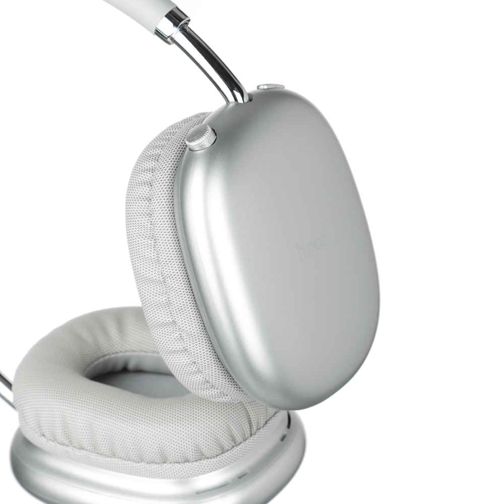 hoco. Наушники полноразмерные беспроводные модель W35 Air, 400мАч, BT5.3, цвет: серебристый - #7