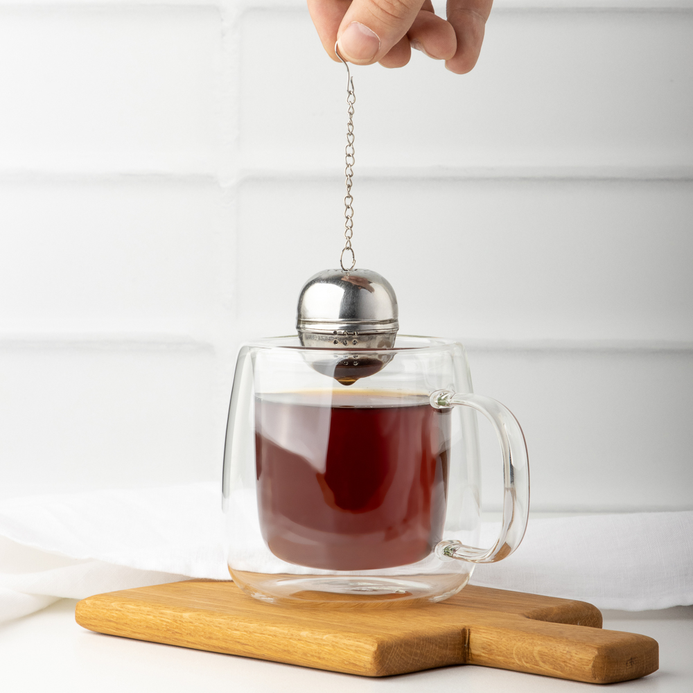 Ситечко для чайника "Яйцо", нерж. сталь - #10