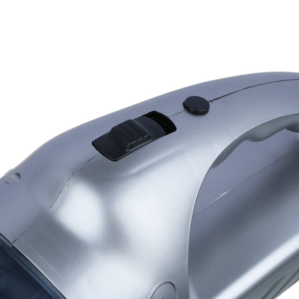 ЕРМАК Пылесос автомобильный 150Вт, 3 насадки, 3800Pa, серый - #4