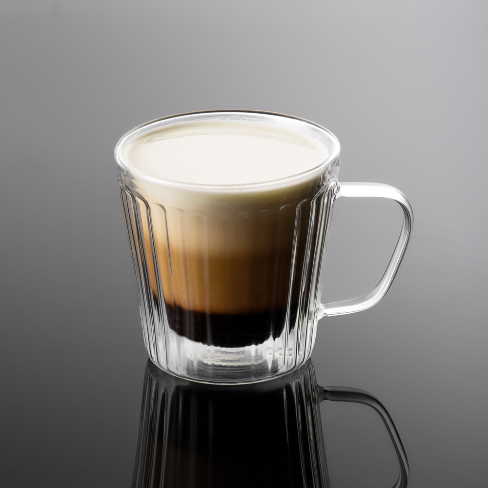 SATOSHI Кружка с двойными стенками, 350мл, стекло - #9