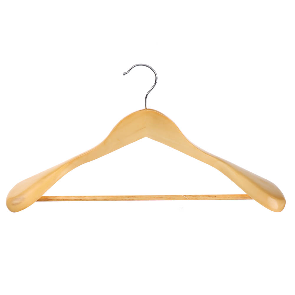 Вешалка для одежды Vetta деревянная, с широкими плечами, 45 см - #1