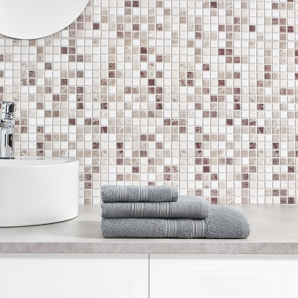 PROVANCE Нэви Полотенце махровое, 100% хлопок, 30х50см, 360гр/м, серый - #9