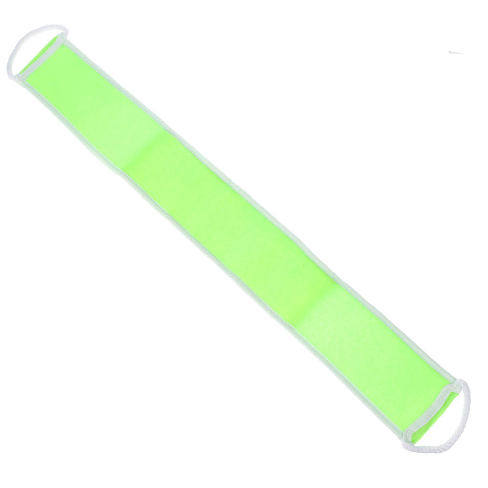 ЮL Мочалка лента банная с ручками с эффектом пилинга, сизаль, полиэстер, поролон, 68х10см, 3 цв. - #18