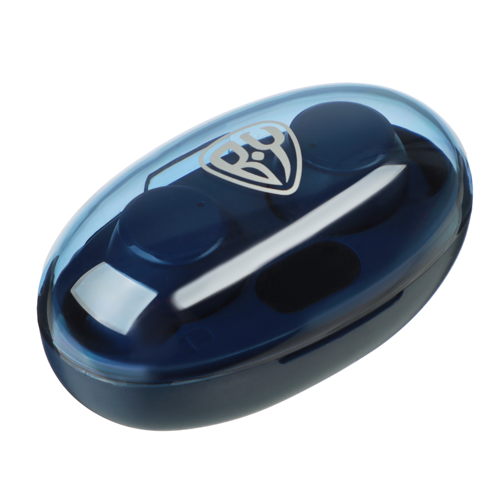 Наушники беспроводные TWS BY Wave, 30/200 mAh, BT:5.3, синий - #7