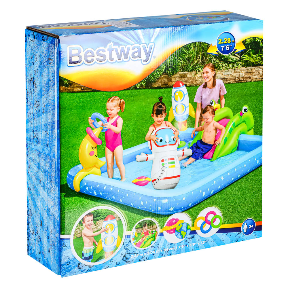 BESTWAY Игровой центр МАЛЕНЬКИЙ АСТРОНАВТ, 228x206x84 см, 53126 - #6