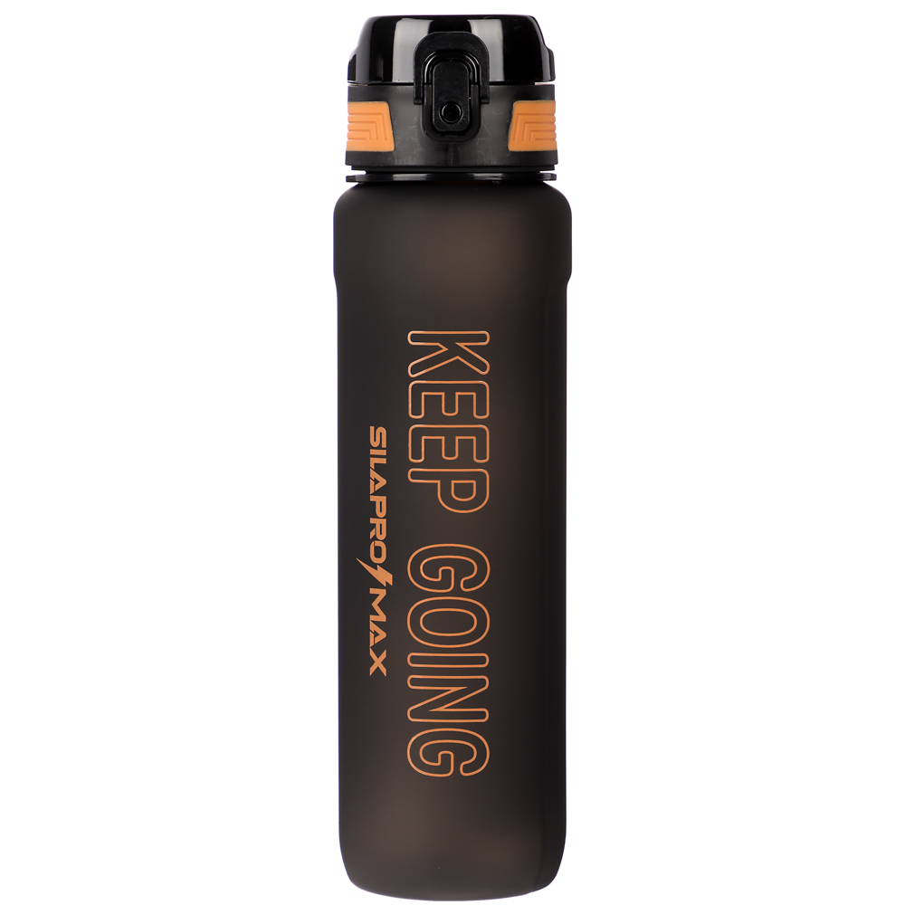 SILAPRO MAX Бутылка спортивная с замком, BLACK, 900мл, PC - #1