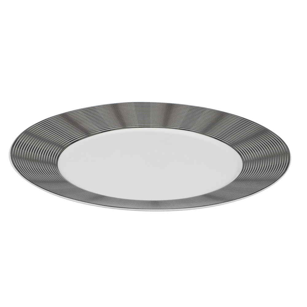 MILLIMI Графит Тарелка подстановочная, опаловое стекло, 26.5см - #2