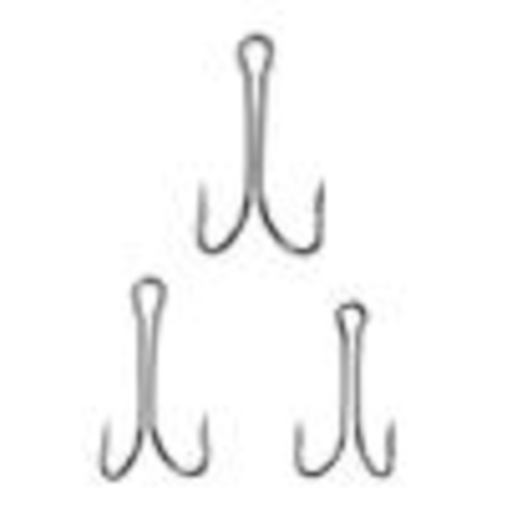 Набор крючков двойных тм AZOR FISHING, №4,2,1, черный никель, 10 шт, 3 вида - #2