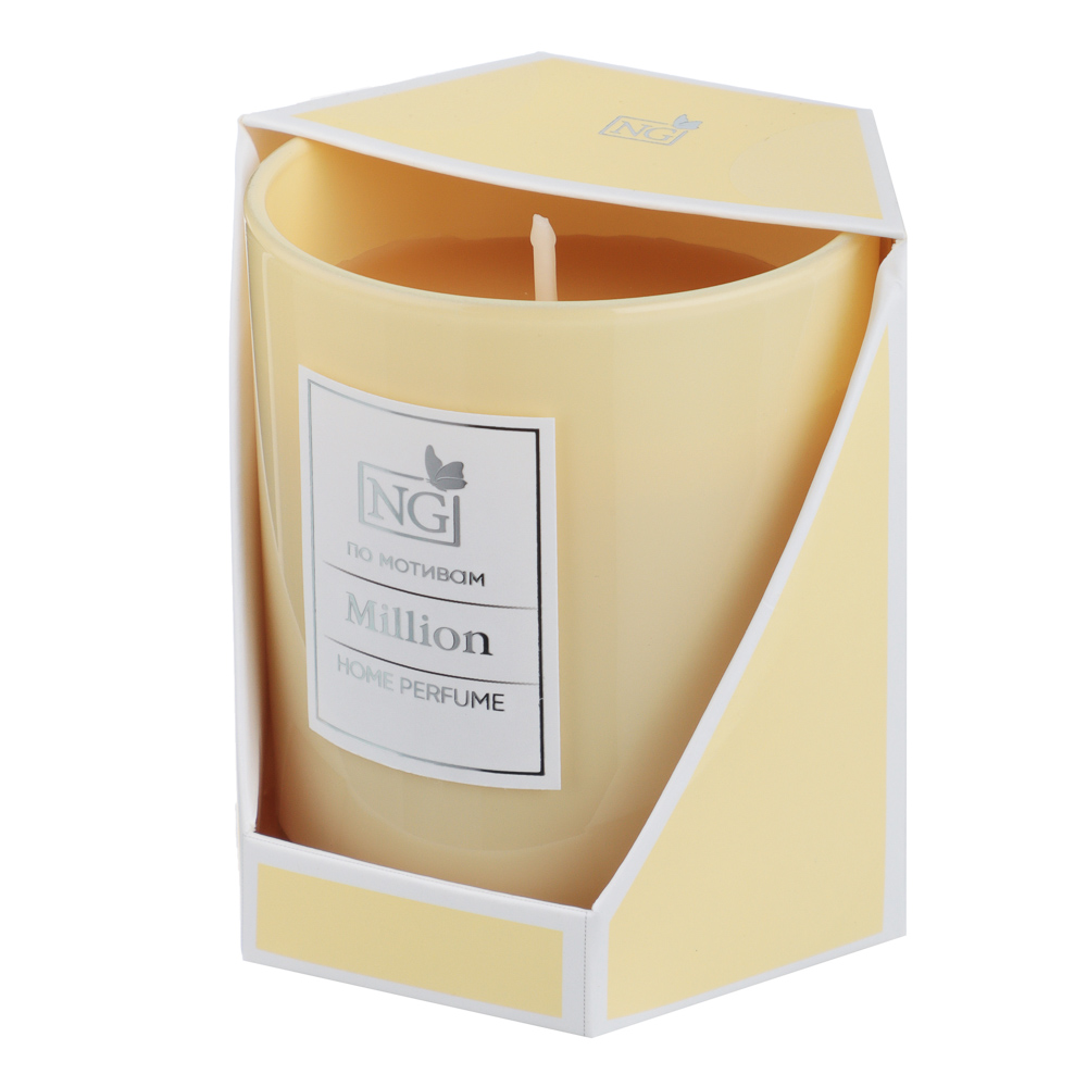 NEW GALAXY Ароматизированная свеча Home perfume 140гр. Million - #5