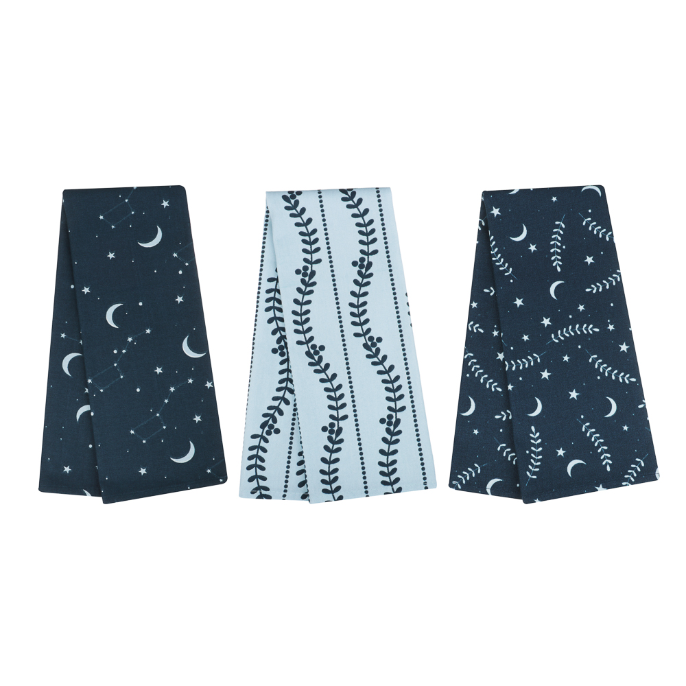 PROVANCE Нордик Комплект кухонных полотенец 3шт, 35х60см, 100% хлопок - #1