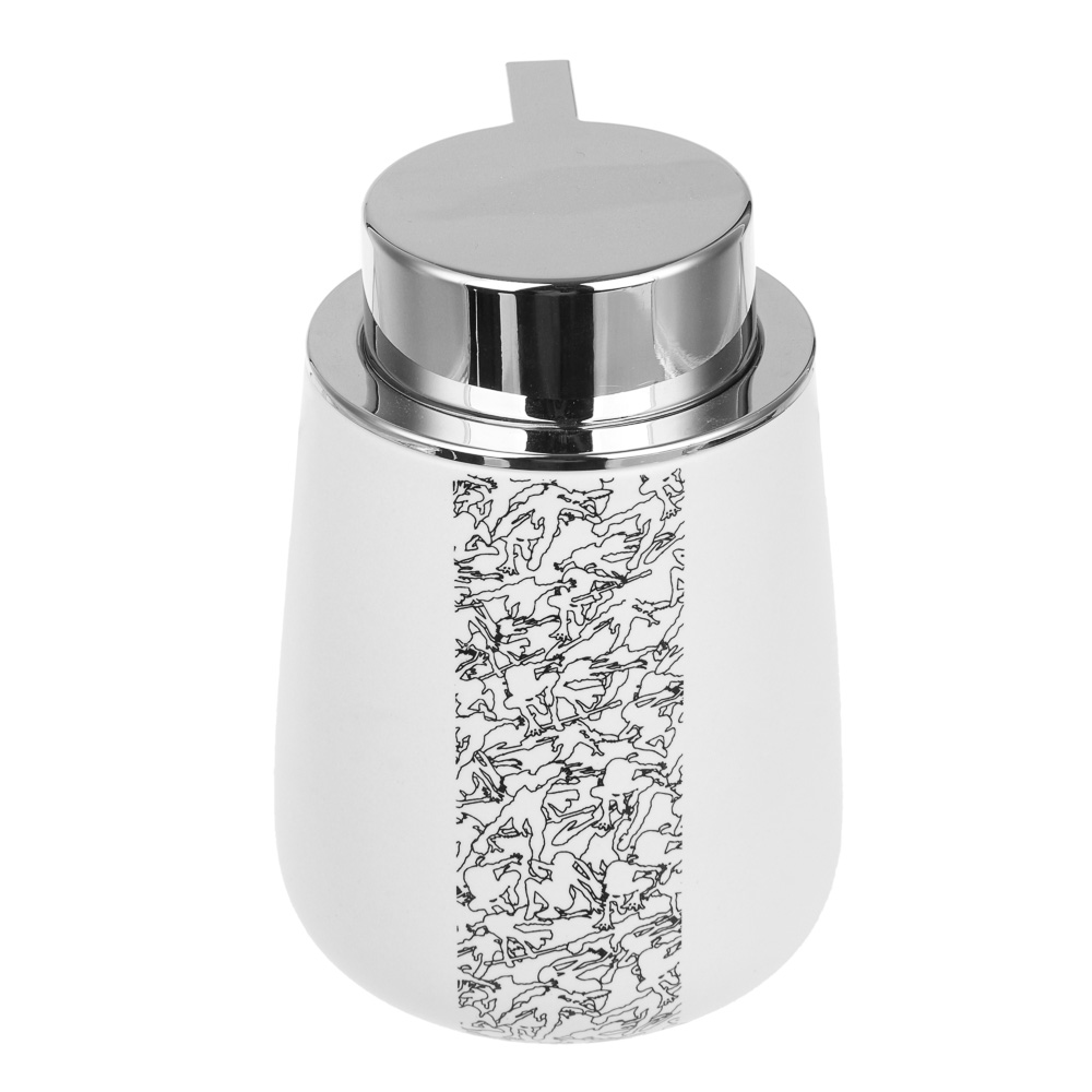 BY Русские Супергерои Дозатор для жидкого мыла, 330 мл, керамика, белый - #5