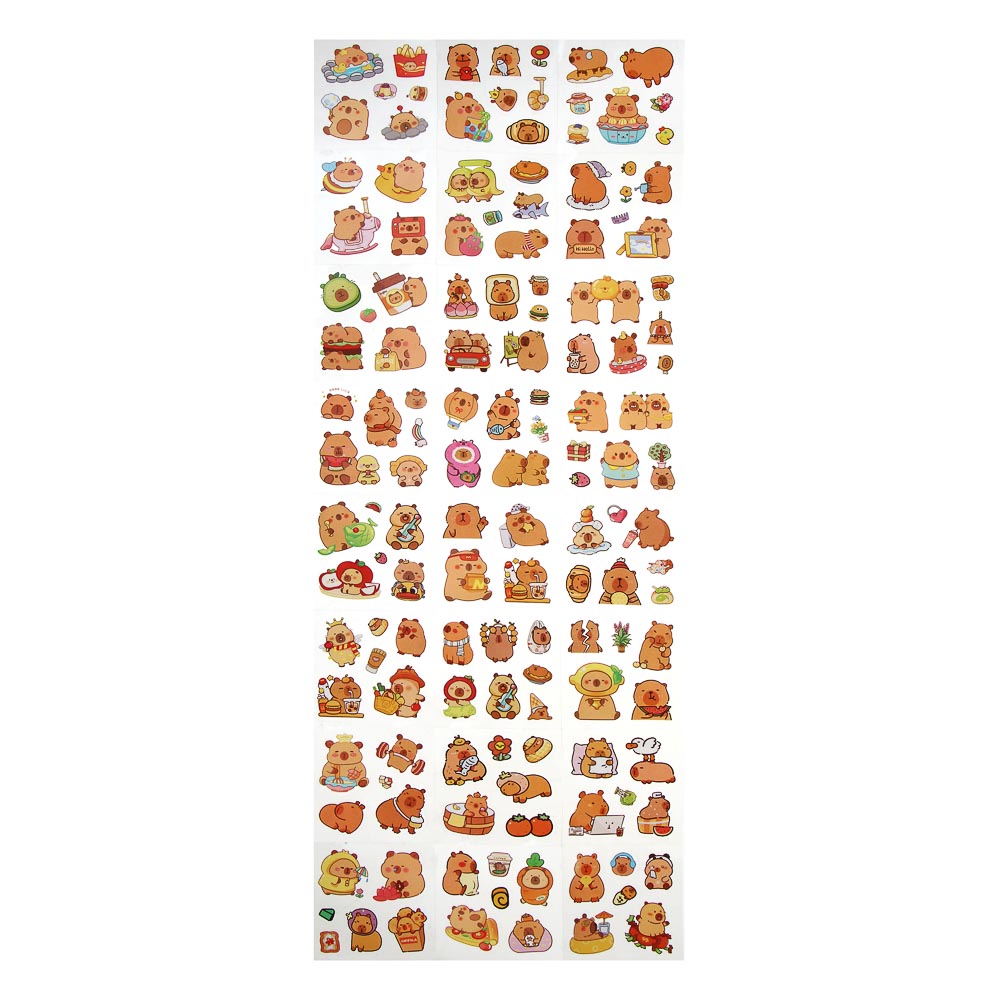 Набор наклеек в коробке 96шт, PET, микс 4 дизайна - #4