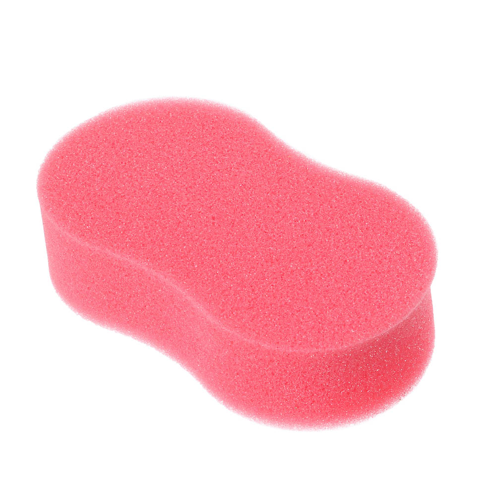 Губка для тела "Восьмёрка" тм ЮL, поролон, 14,7x8,2x3,7 см (+/-5мм), цвета микс - #4