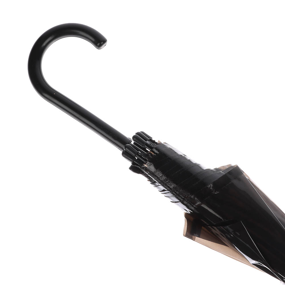 Зонт-трость прозрачный, диаметр 90 см, 8 спиц, ЭВА, пластик, сплав, 3 цвета - #10