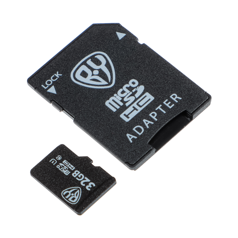 BY Флеш-карта памяти microSD 32Gb, 10 класс с адаптером SD - #3