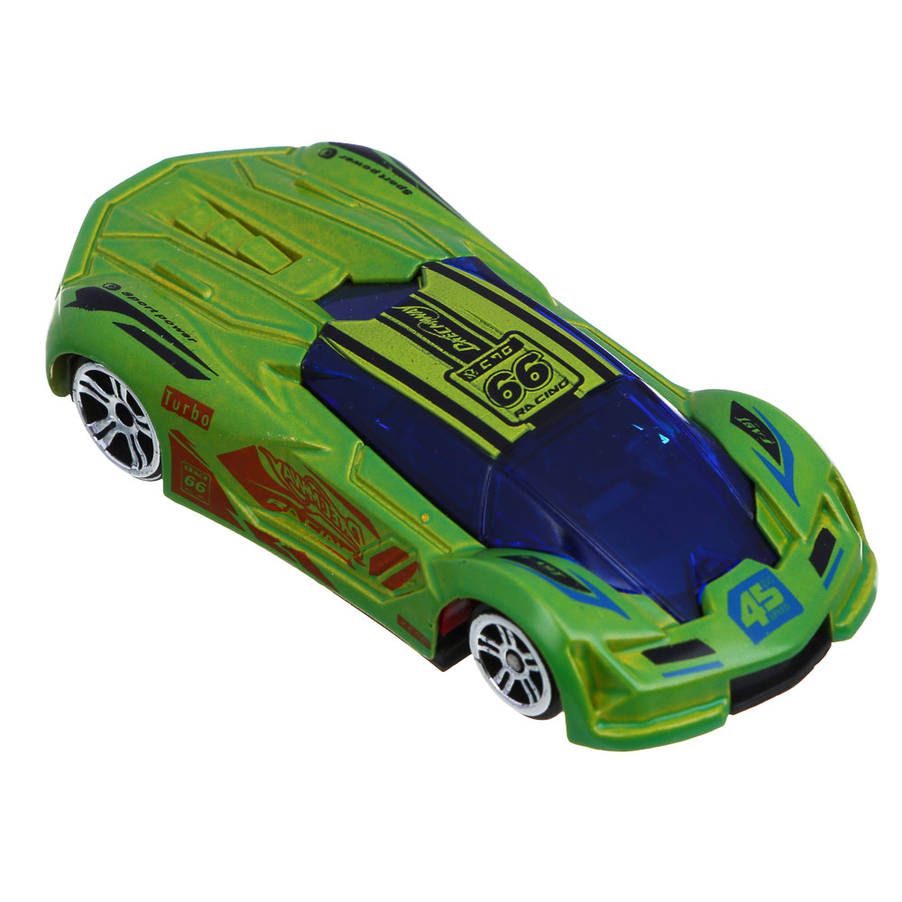 ИГРОЛЕНД Машинка "Спорткар", меняет цвет при контакте с водой, металл, 11,2х16 см, 6 диз. - #5