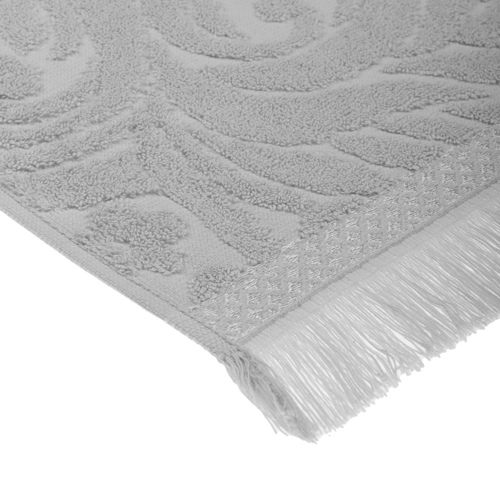 PROVANCE Шанталь Комплект полотенец махровых жаккард, 100% хл., 30х50, 50х90, 70х130, 430г/м, серый - #9