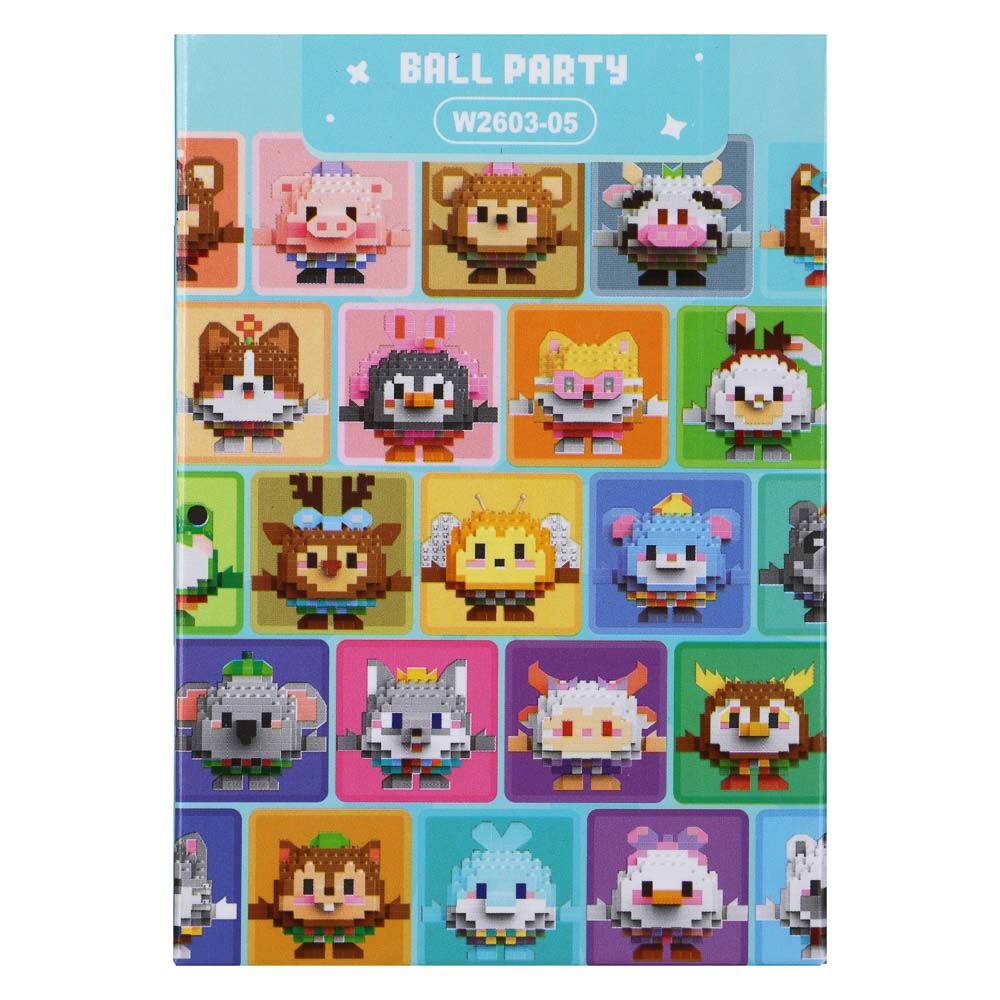 Конструктор мини 3D "Кругляшики", ABS, 7,8х4,1х11,3см, 6 видов - #3