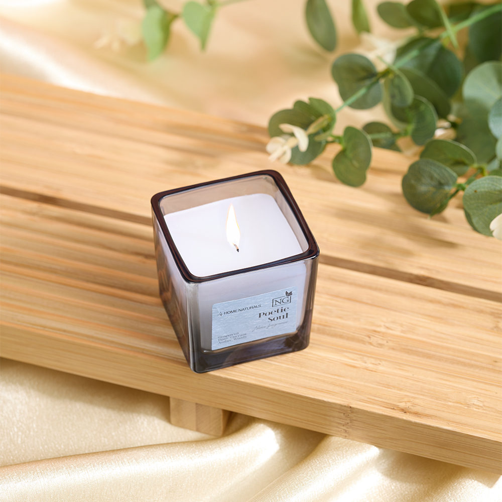 NEW GALAXY Свеча ароматизированная Home Naturals, poetic soul, rosso nobile,leather noir,pear&freesi - #8